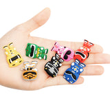 CY2SIDE 20PCS Power Hero Cartoon Shoe Charm for Kids, Shoe Decoration Charm for Toddlers, Bracelet Wristband Charms for Superhero Party, Cool Clog Decor for Teens Boys Slip-On, Treasure Toys for Party