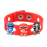 CY2SIDE 20PCS Power Hero Cartoon Shoe Charm for Kids, Shoe Decoration Charm for Toddlers, Bracelet Wristband Charms for Superhero Party, Cool Clog Decor for Teens Boys Slip-On, Treasure Toys for Party