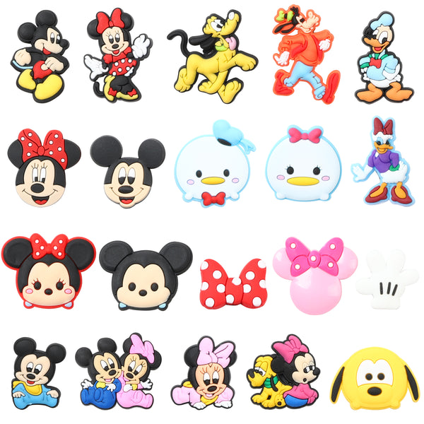 CY2SIDE 20PCS Mouse Shoe Charm for Kids, Mouse Family Shoe Decoration Charm for Kids Clogs, Mouse Bracelet Wristband Charms for Toddlers, Clog Decor for Girls Boys Slip on, Treasure Toy for Class