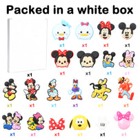 CY2SIDE 20PCS Mouse Shoe Charm for Kids, Mouse Family Shoe Decoration Charm for Kids Clogs, Mouse Bracelet Wristband Charms for Toddlers, Clog Decor for Girls Boys Slip on, Treasure Toy for Class