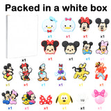 CY2SIDE 20PCS Mouse Shoe Charm for Kids, Mouse Family Shoe Decoration Charm for Kids Clogs, Mouse Bracelet Wristband Charms for Toddlers, Clog Decor for Girls Boys Slip on, Treasure Toy for Class