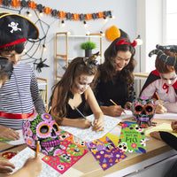 CY2SIDE 24pcs Day of the Dead Party Coloring Books（Dia De Los Muertos), Coloring Paperback Pages Design With Dia De Los Muertos Patterns, Maxico Day of the Dead Sugar Skull Party Rewards Gifts for Kid