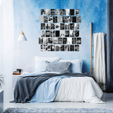 CY2SIDE 50PCS Black White Aesthetic Picture for Wall Collage, 50 Set 4x6 inch, Chic Collage Print Kit, Room Decor for Girls, Vintage Wall Art Prints for Room, Dorm Photo Display, VSCO Posters for Bar