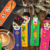 CY2SIDE 24pcs Day of the Dead Party Coloring Books（Dia De Los Muertos), Coloring Paperback Pages Design With Dia De Los Muertos Patterns, Maxico Day of the Dead Sugar Skull Party Rewards Gifts for Kid