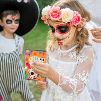 CY2SIDE 24pcs Day of the Dead Party Coloring Books（Dia De Los Muertos), Coloring Paperback Pages Design With Dia De Los Muertos Patterns, Maxico Day of the Dead Sugar Skull Party Rewards Gifts for Kid