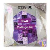 CY2SIDE 50PCS Purple Aesthetic Picture for Wall Collage, 50 Set 4x6 inch, Neon Collage Print Kit, Euphoria Room Decor for Girl, Wall Art Prints for Room, Dorm Photo Display, VSCO Posters for Bedroom