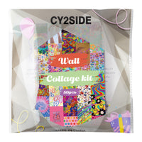 CY2SIDE 50PCS Indie Kidcore Hippie Aesthetic Picture for Wall Collage, 50 Set 4x6 inch, Bright Collage Kit, Colorful Room Decor for Girl, Wall Art Prints, Dorm Photo Display, VSCO Posters for Bedroom