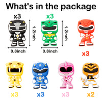 CY2SIDE 20PCS Power Hero Cartoon Shoe Charm for Kids, Shoe Decoration Charm for Toddlers, Bracelet Wristband Charms for Superhero Party, Cool Clog Decor for Teens Boys Slip-On, Treasure Toys for Party